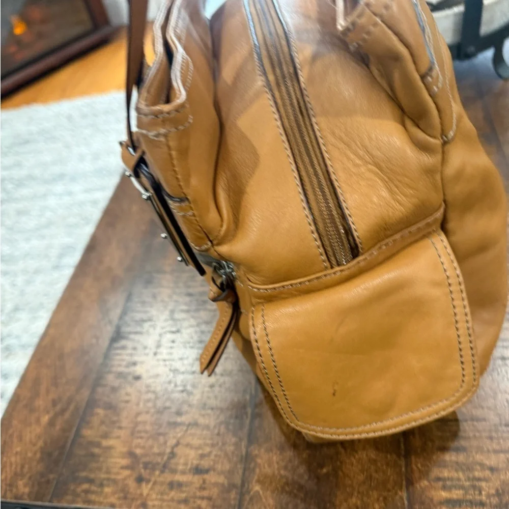 Tignanello Tan Leather Handbag